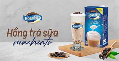 Hồng trà sữa Macchiato