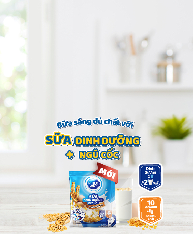 Sữa dinh dưỡng ngũ cốc ăn sáng